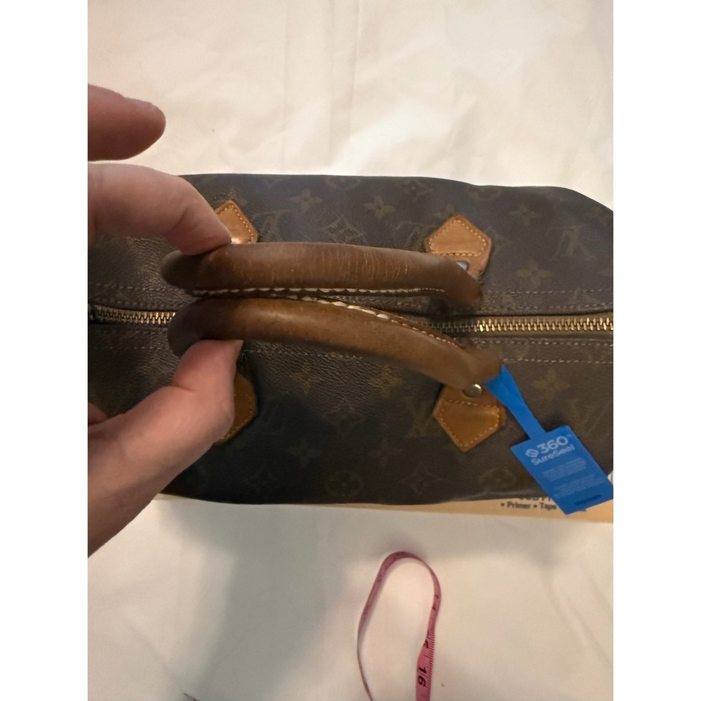 Vintage Louis Vuitton French Company Speedy 30 Monogram Bag 70s 80s Rare - Picture 12 of 13